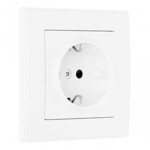 SET06-1-40-1 white Розетка Arte Milano Set06-1 SET06-1-40-1 white