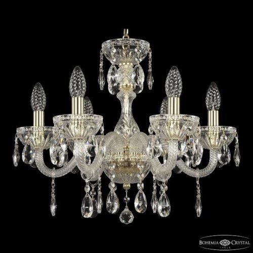Подвесная люстра Bohemia 5417 5417/6/165 G Clear/M-1G