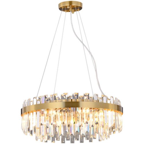 Подвесная люстра ILLUMICO IL5189-8PLS-29 BRASS MIRAGE