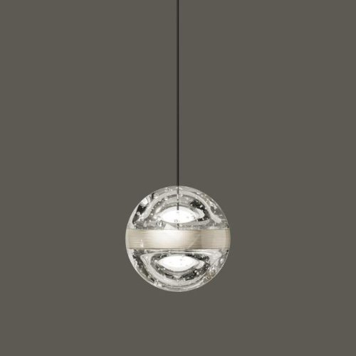 Светильник подвесной Delight Collection Frizzante MD23030088-1A nickel/clear