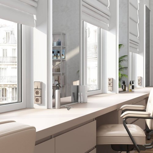 Розетка Werkel W5071710/ Розетка с заземлением, шторками и USB тип A+C Gallant (шампань рифленый)