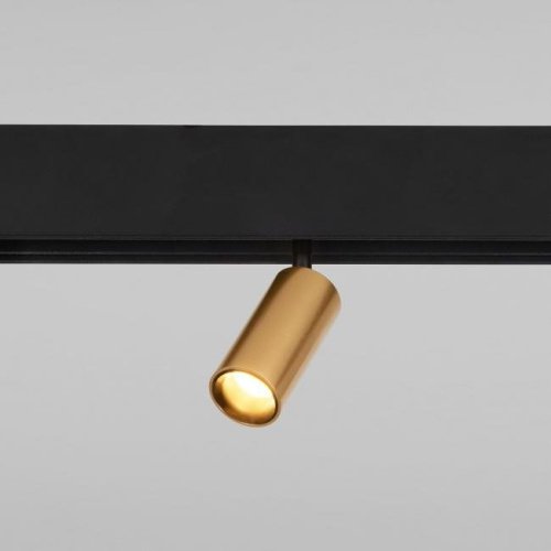 Slim Magnetic Трековый светильник 5W 4200K Cantors (латунь) 85036/01 Трековый светильник Elektrostandard Slim Magnetic Slim Magnetic Трековый светильник 5W 4200K Cantors (латунь) 85036/01