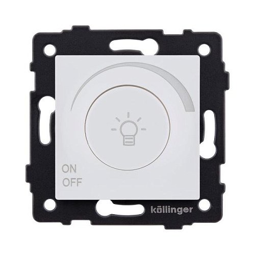 REA-027WM Светорегулятор универсальный 500W, белый матовый Kollinger REA-027WM для Aspekt, Eleganz, Reflex