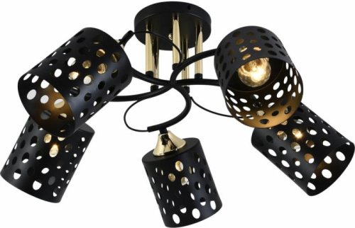 Потолочная люстра 01385-0.3-05 BK+FGD