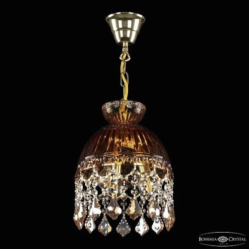 Светильник подвесной Bohemia 5478 5478/22 G Amber/M-1G Leafs K721