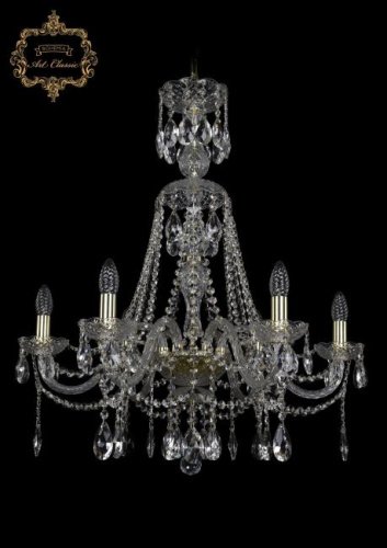 11.12.6.240.XL-78.Gd.Sp Подвесная хрустальная люстра 11.12 Art Classic 11.12.6.240.XL-78.Gd.Sp