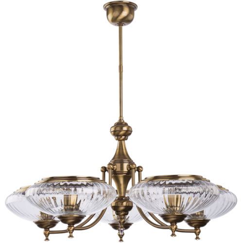 SAN-ZW-5(P)SW Потолочная люстра Kutek San Marino New Swarovski (плафон) SAN-ZW-5(P)SW