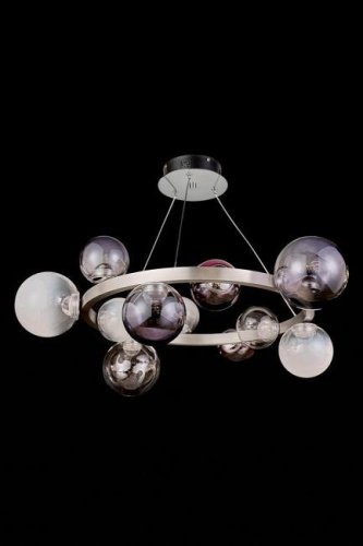 LE7723/810 Chrome Подвесная люстра LEON Molecule LE7723/810 Chrome