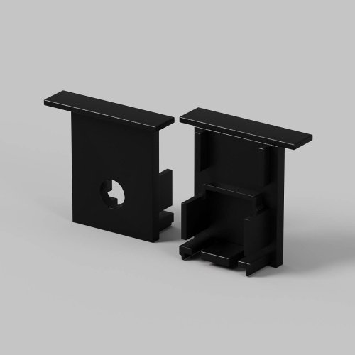 Комплект заглушек (для профиля 22×22) 2 шт Maytoni Встраиваемый с накладным фланцем профиль 642051