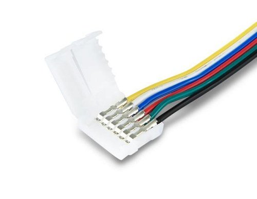 GS7851 Соединитель гибкий двухсторонний 5050 12/24V (6 конт.) (5шт) Ambrella LED Strip GS7851