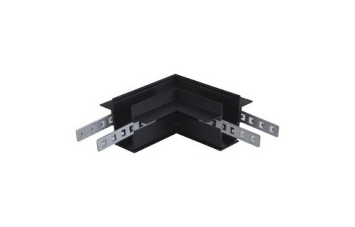 Соединитель для магнитного встраиваемого шинопровода угловой Crystal Lux CLT 0.113 CLT 0.223 01 BL