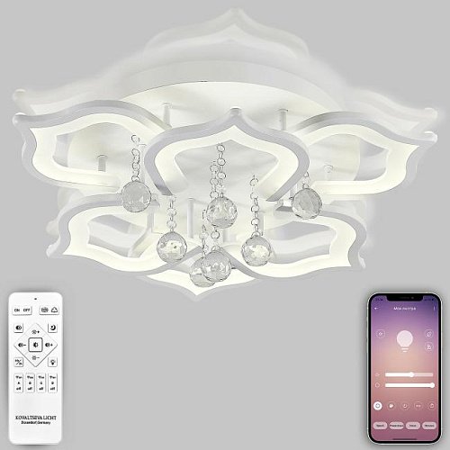 HIGH-TECH LED LAMPS 82028 Потолочная люстра Natali Kovaltseva HIGH-TECH LED LAMPS HIGH-TECH LED LAMPS 82028