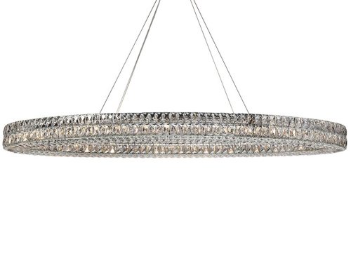 Подвесная люстра Newport Elizabeth 2 8550/160 C oval chrome
