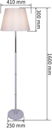 Торшер 02057-0.6-01 WH-GD