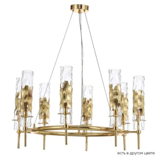 PRIMAVERA SP8 GOLD Подвесная люстра Crystal Lux Primavera PRIMAVERA SP8 GOLD
