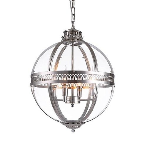 KM0115P-4M nickel Подвесная люстра Delight Collection Residential KM0115P-4M nickel