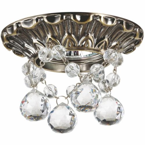 Встраиваемый светильник с узорами Grape 369996 Novotech