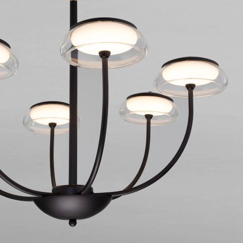 50388 LED черный Люстра на штанге Eurosvet Fungo 50388 LED черный
