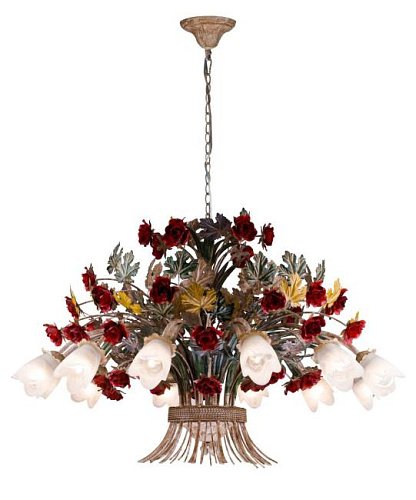 Fiori di rose 1760.12 Люстра подвесная с цветочками Fiori di rose Fiori di rose 1760.12 Lucia Tucci