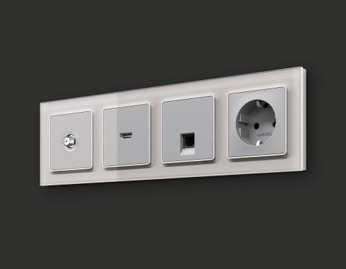 Розетка Ambrella Volt ALFA MA413050