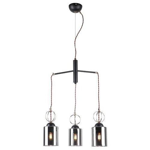 MD.0103-3-S BK+FGD Светильник подвесной IMEX MD.0103-3-S BK+FGD