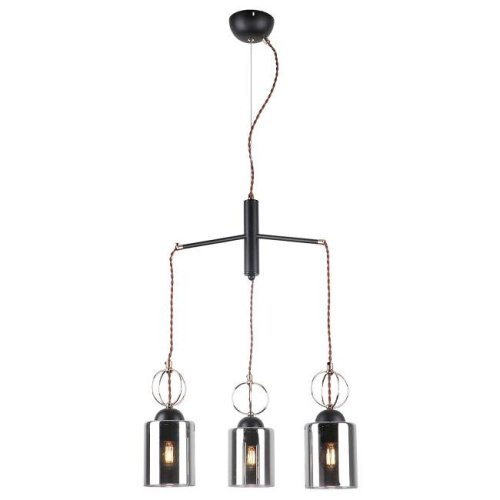 Светильник подвесной IMEX MD.0103-3-S BK+FGD