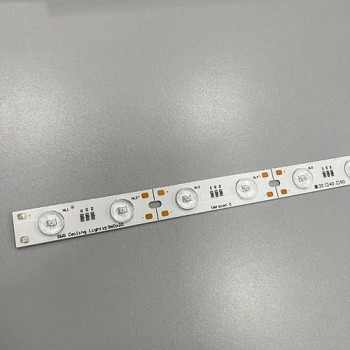 Плата Ceiling vC V2, LED 2835 24V 24W 3000K с линзой 160°, LP-CLC960-24-24V-L160-WW