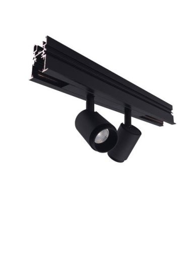 Трековый светильник Elvan 2002 PJ-2002-2x6W-WW-BK