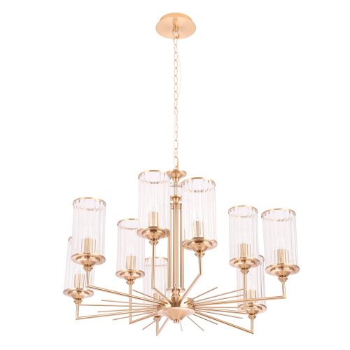 Подвесная люстра Crystal Lux Gloria GLORIA SP9 BRASS