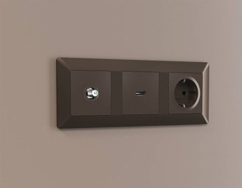 Розетка Ambrella Volt ALFA MA643050