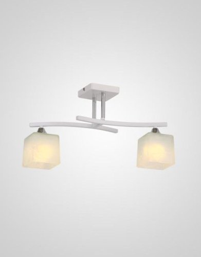 Потолочная люстра Мелодия Света Cube P6520-2 WT 000024264