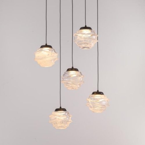 MD25030003-5A matt black/clear Светильник подвесной Delight Collection MD25030003 MD25030003-5A matt black/clear