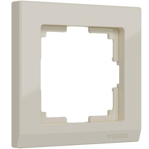 Рамка Werkel W0011803/ Рамка на 1 пост Stark (слоновая кость)
