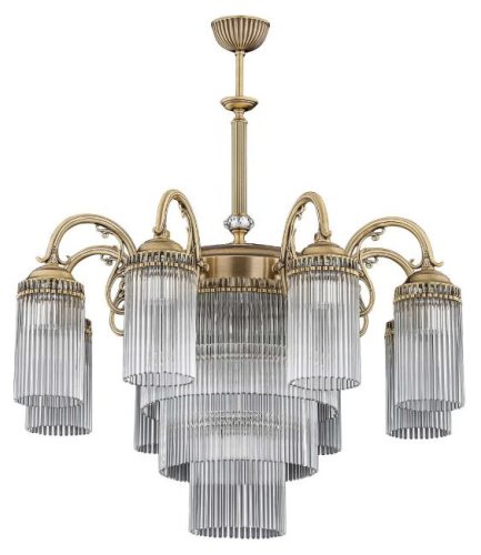 Потолочная люстра Kutek Fiore FIO-ZW-8+1(P)