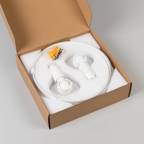 Система креплений STINGRAY-R2 белого цвета длиной 5000 мм для светодиодной ленты Arlight Stingray 050697