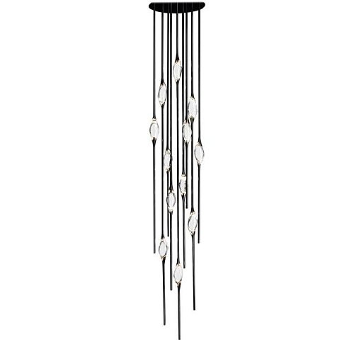 OM82111-12 pearl black Светильник подвесной Delight Collection Pezzo OM82111-12 pearl black