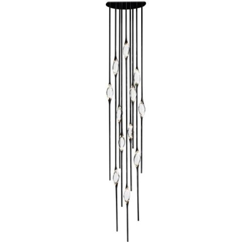 OM82111-12 pearl black Светильник подвесной Delight Collection Pezzo OM82111-12 pearl black