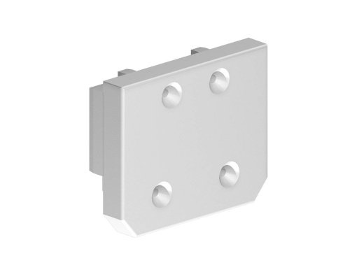 Заглушка демпферная для магнитного шинопровода Magnetic 48V в натяжной потолок (2шт) Ambrella Track System GL3609