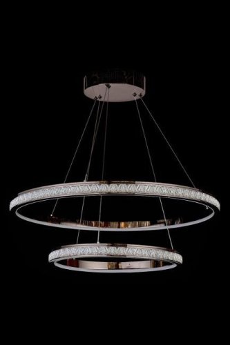 Подвесная люстра LEON Aida LE7707/800-2K Black Chrome
