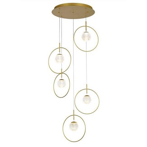 MD21001043-5A gold Светильник подвесной Delight Collection Elliot Diamante MD21001043-5A gold