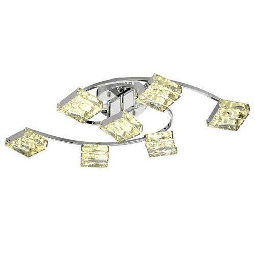 1-1663-7-CR Y LED Потолочная светодиодная люстра 1663 Максисвет 1-1663-7-CR Y LED