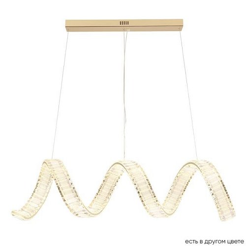 MUSIKA SP100W LED L1200 GOLD Подвесная люстра Crystal Lux Musika MUSIKA SP100W LED L1200 GOLD