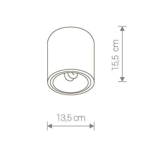 4867 Накладной светильник Nowodvorski Downlight 4867