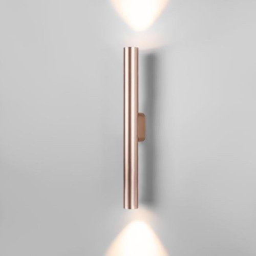 Уличный настенный светильник Elektrostandard langer Langer матовое золото (40124/LED)