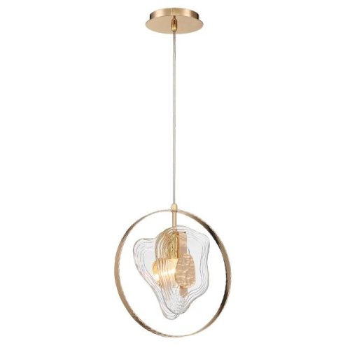 P60669-1 gold/clear Светильник подвесной Delight Collection P60669 P60669-1 gold/clear