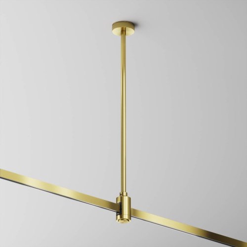 Крепление потолочное Medium одинарное 360мм Flarity Maytoni Accessories for tracks Flarity TRA158C-SL1-BS