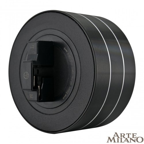 Трековая розетка Arte Milano Am-track-sockets 380011TS/ES Black