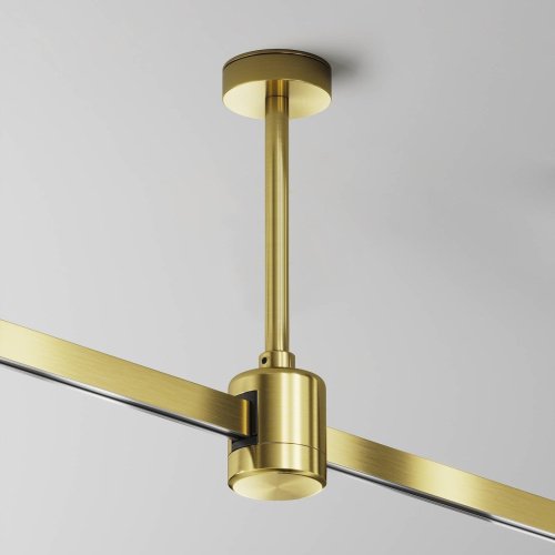 Крепление потолочное Short 138мм с прямым коннектором питания Maytoni Accessories for tracks Flarity TRA156C-IPCL1-BS