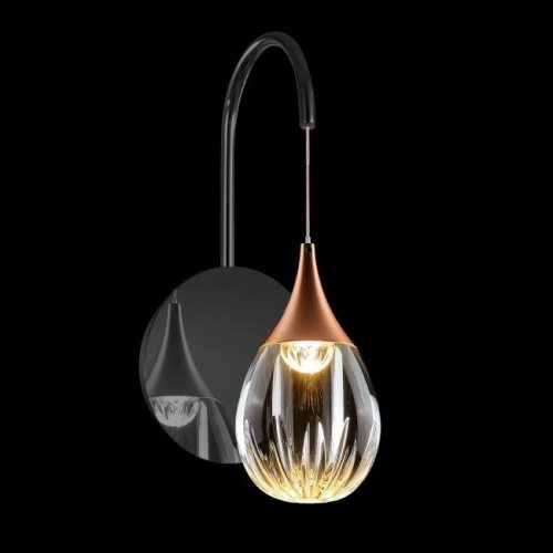 MB24001004-1A copper/clear Настенное бра Delight Collection Stilla MB24001004-1A copper/clear