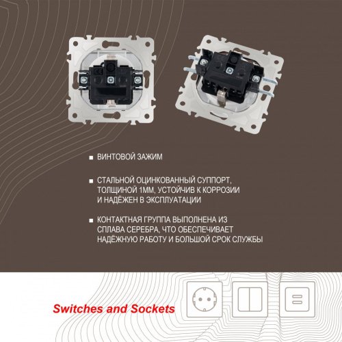 Розетка Arte Milano Am-203 203.41-1.white